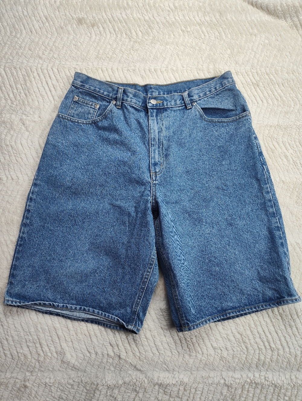 NorthWest Blue Durable Style Men's Denim Blue Jean Shorts Size 34 EUC